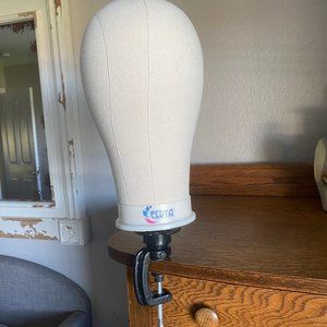 💕 Canvas Wig Head 💕  Like New! 💕